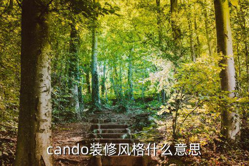 cando装修风格什么意思